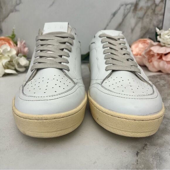 STB Shoe The Bear Babtiste Lace-Up Sneaker in White/Gray Size 8 NEW - Picture 8 of 15